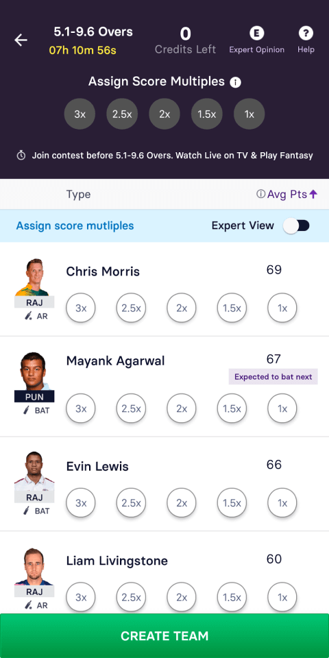 fantasy cricket